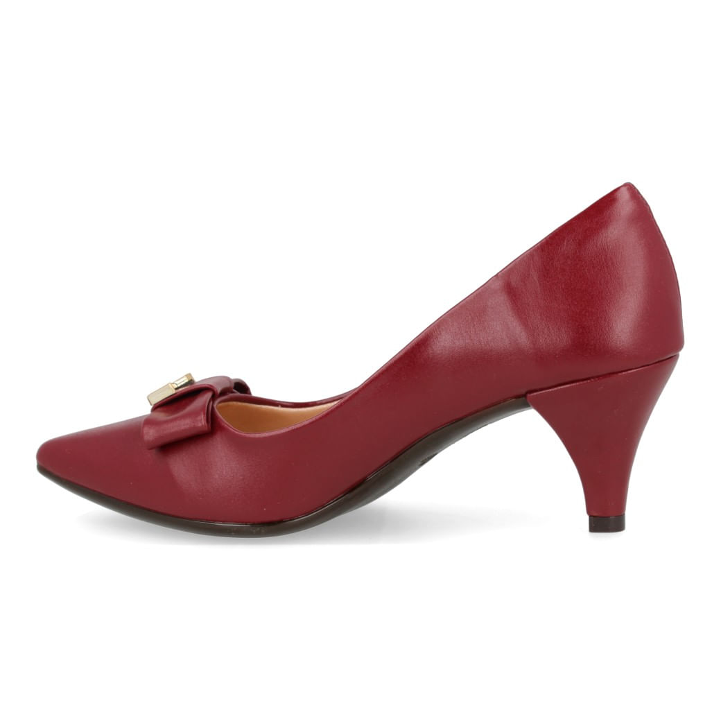 Kult Scarpin 028 25-5990008 Burgundy-Bronze Napa-Enfeite_4_999999992638780_